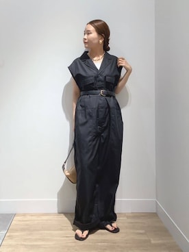 「MARCO BIANCHINI（マルコビアンチーニ）のアイテム」を使った、MUNEHISAさん（骨格ウェーブ・レディース・153cm）の夏コーディネート