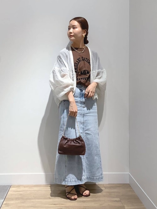 Gready Brilliant バックスリットＡラインタイトスカート Gready Brilliant スカート バックスリットAラインタイト