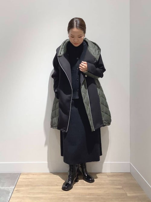 セール】ダンボールフードダウン（ダウンジャケット/コート