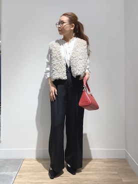 「アイテム（その他アウター）」を使った、MUNEHISAさん（レディース・153cm）の秋コーディネート