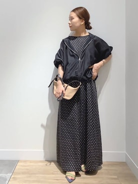 「MARCO BIANCHINI（マルコビアンチーニ）のアイテム」を使った、MUNEHISAさん（骨格ウェーブ・レディース・153cm）の夏コーディネート