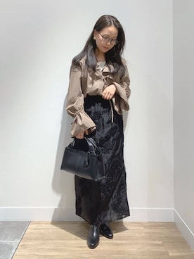 MUNEHISAさん（レディース・153cm）の秋コーディネート