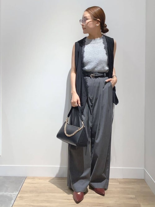 Gready Brilliant ギマＭＩＸ片畦ジレ セール】レースカシュクールジレ（ベスト）｜Gready Brilliant