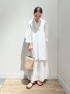 「Gready Brilliant（グレディブリリアン）のアイテム」を使った、MUNEHISAさん（レディース・153cm）の春コーディネート