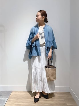 MUNEHISAさん(レディース・153cm)の夏コーディネート