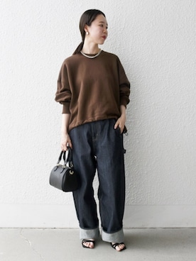 山内さん（レディース・153cm）の秋コーディネート