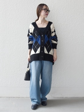 山内さん(レディース・153cm)の秋コーディネート
