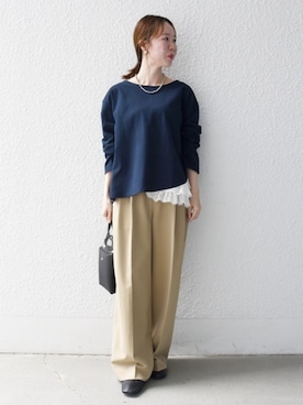 山内さん（レディース・153cm）の秋コーディネート