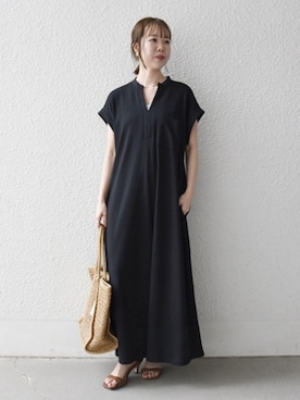 「SHIPS any（シップス エニィ）のアイテム」を使った、山内さん（レディース・153cm）の春コーディネート