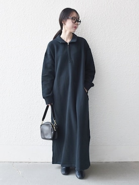 「ブルべ夏」｜山内さん（レディース・153cm）の秋コーディネート