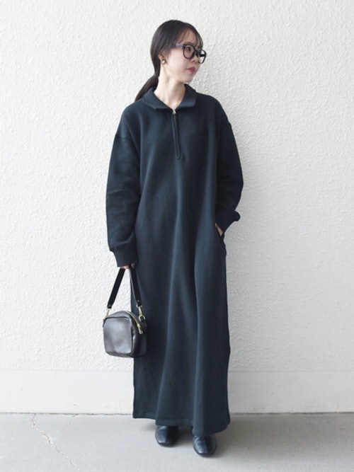 セール】SHIPS any:〈洗濯機可能〉USA コットン 裏起毛 ハーフジップ