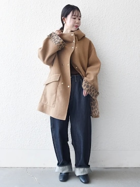 山内さん（レディース・153cm）の冬コーディネート