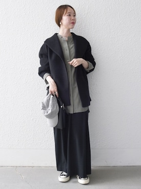 山内さん(レディース・153cm)の秋コーディネート