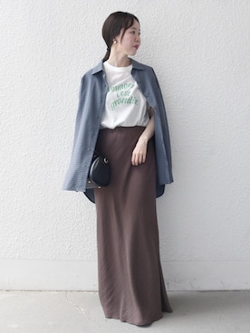 山内さん(レディース・153cm)の夏コーディネート