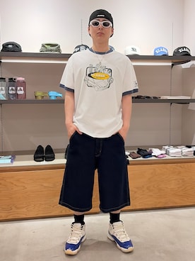 「XLARGE（エクストララージ）のアイテム」を使った、Danikichiさん（メンズ・175cm）の春コーディネート