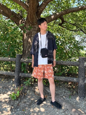 「Anchor Smith（アンカー スミス）のアイテム」を使った、matu0369さん（メンズ・169cm）の夏コーディネート