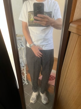 「アイテム（スニーカー）」を使った、169男さん（メンズ・169cm・40代）の夏コーディネート