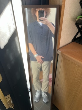「OMEGA（オメガ）のアイテム」を使った、169男さん（メンズ・169cm）の夏コーディネート