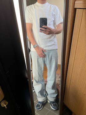 「Carhartt(カーハート)のアイテム(その他パンツ)」を使った、169男さん(メンズ・169cm)の秋コーディネート