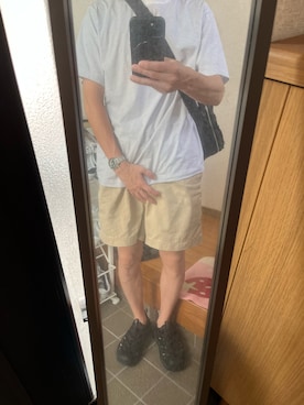 「アイテム（アナログ腕時計）」を使った、169男さん（メンズ・169cm）の秋コーディネート