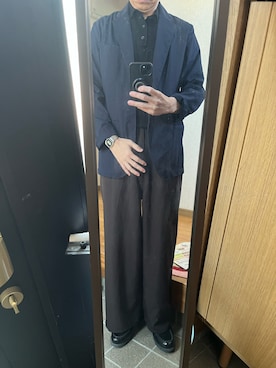 「CASIO（カシオ）のアイテム（腕時計）」を使った、169男さん（メンズ・169cm）の春コーディネート