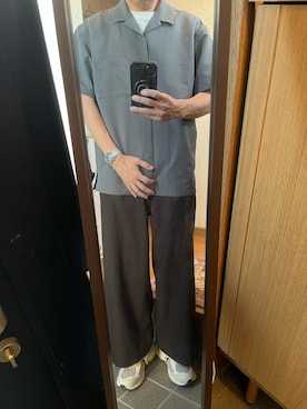 「NEW BALANCE（ニューバランス）の【別注】 ＜New Balance＞ M2002R GTX/スニーカー（スニーカー、ベージュ系）」を使った、169男さん（メンズ・169cm）の夏コーディネート