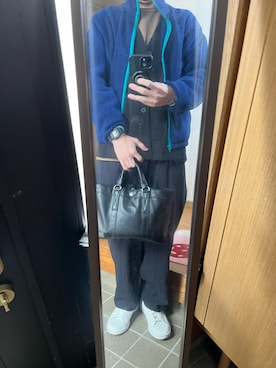 「PORTER（ポーター）のアイテム」を使った、169男さん（メンズ・169cm）の冬コーディネート