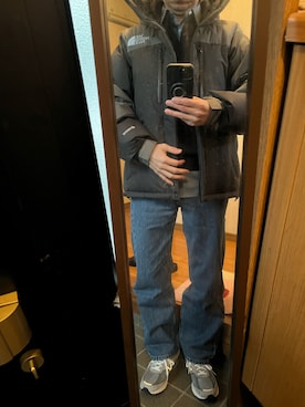 「OMEGA（オメガ）のアイテム」を使った、169男さん（メンズ・169cm）の冬コーディネート