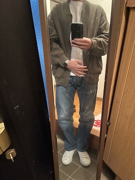 「アイテム（腕時計）」を使った、169男さん（メンズ・169cm）の秋コーディネート