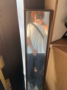 「アイテム（デジタル腕時計）」を使った、169男さん（メンズ・169cm）の夏コーディネート