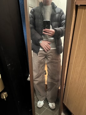 「OMEGA（オメガ）のアイテム」を使った、169男さん（メンズ・169cm）の冬コーディネート