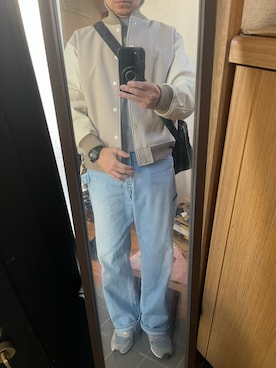 「スタジャン」｜169男さん（メンズ・169cm）の冬コーディネート