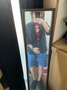 「アイテム（腕時計）」を使った、169男さん（メンズ・169cm）の秋コーディネート