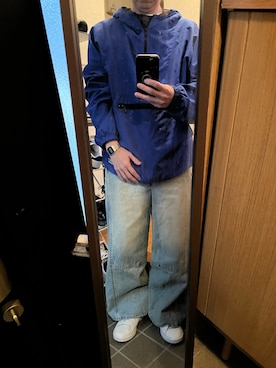 「L.L.Bean（エルエルビーン）のアイテム（ジャケット/アウター）」を使った、169男さん（メンズ・169cm）の春コーディネート