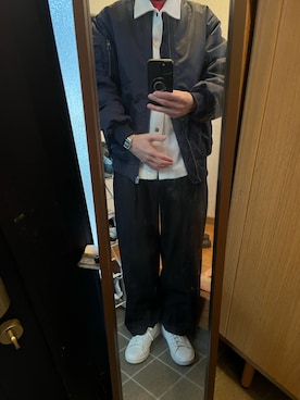 「H&M（エイチ・アンド・エム）のアイテム」を使った、169男さん（メンズ・169cm）の冬コーディネート