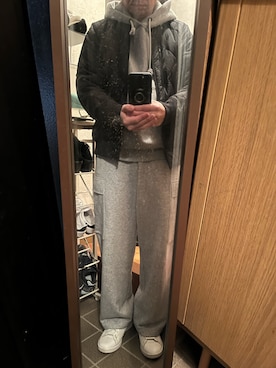 「CASIO（カシオ）のアイテム」を使った、169男さん（メンズ・169cm）の冬コーディネート