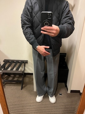 「CASIO(カシオ)のアイテム」を使った、169男さん(メンズ・169cm)の冬コーディネート