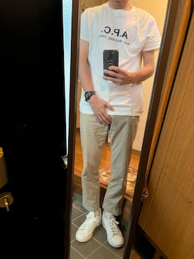 「G-SHOCK（ジーショック）のアイテム」を使った、169男さん（メンズ・169cm）の秋コーディネート