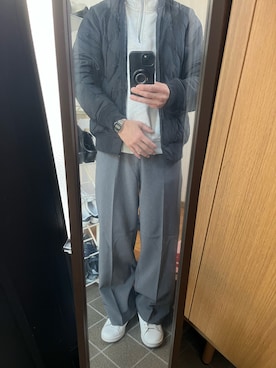 「CASIO(カシオ)のアイテム」を使った、169男さん(メンズ・169cm)の冬コーディネート