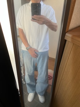 「アイテム（アナログ腕時計）」を使った、169男さん（メンズ・169cm・40代）の夏コーディネート