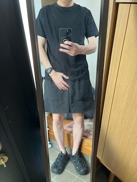 「G-SHOCK（ジーショック）のアイテム」を使った、169男さん（メンズ・169cm）の夏コーディネート