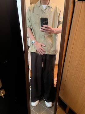 「HANES（ヘインズ）のアイテム」を使った、169男さん（メンズ・169cm）の夏コーディネート