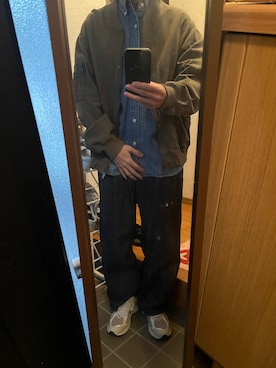 「アイテム（ブルゾン）」を使った、169男さん（メンズ・169cm・40代）の秋コーディネート