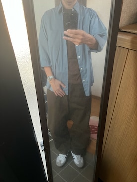 「アイテム（腕時計）」を使った、169男さん（メンズ・169cm）の秋コーディネート