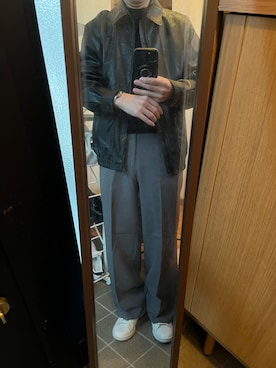 「CASIO（カシオ）のアイテム」を使った、169男さん（メンズ・169cm）の冬コーディネート