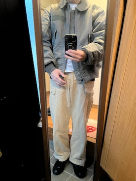 「OMEGA（オメガ）のアイテム」を使った、169男さん（メンズ・169cm）の冬コーディネート