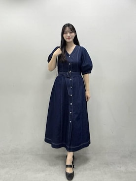 「natural couture（ナチュラルクチュール）のアイテム」を使った、airiさん（レディース・161cm）の春コーディネート