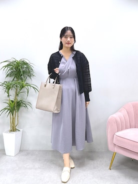 airiさん（レディース・161cm）の冬コーディネート