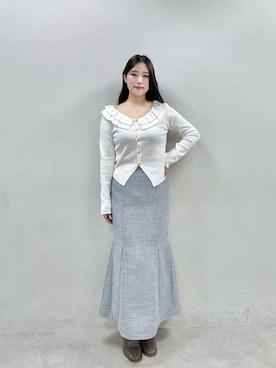 「natural couture（ナチュラルクチュール）のアイテム」を使った、airiさん（レディース・161cm）の秋コーディネート