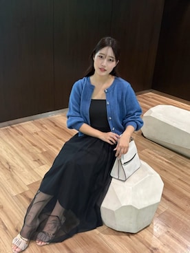 「natural couture（ナチュラルクチュール）のアイテム」を使った、airiさん（レディース・161cm）の秋コーディネート